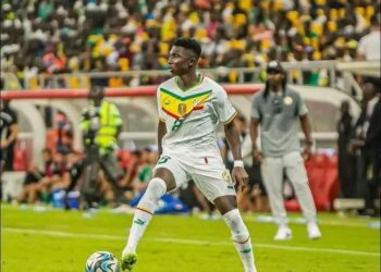 Qualif' Mondial 2026 : (vidéo) Premier but de Lamine Camara avec les Lions (3-0) - wiwsport