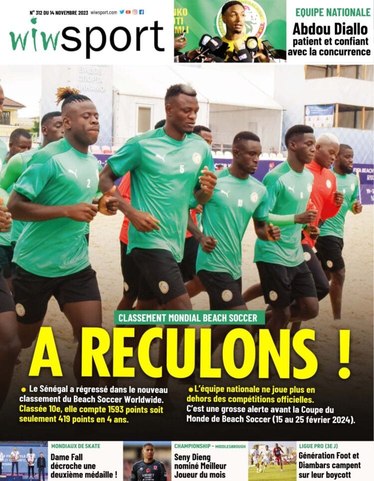 Lire le Journal wiwsport du Mardi 14 novembre #312 - wiwsport Lire le Journal wiwsport du Mardi 14 novembre #312 - wiwsport