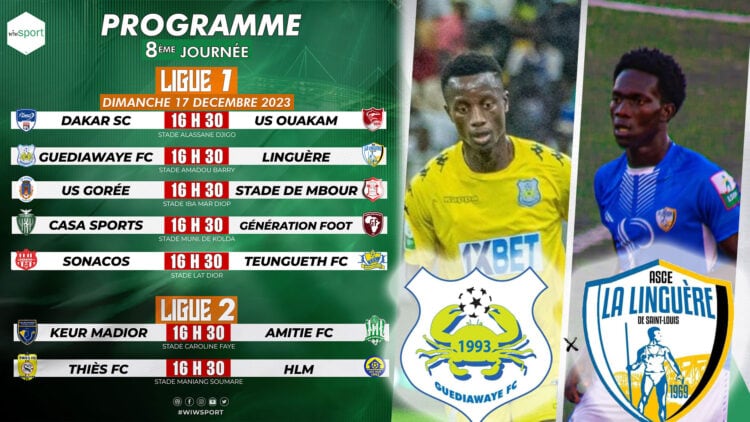 Multiplex Ligue Pro : Suivez la 8eme Journée du championnat du Sénégal en direct sur wiwsport.com - wiwsport Multiplex Ligue Pro : Suivez la 8eme Journée du championnat du Sénégal en direct sur wiwsport.com - wiwsport