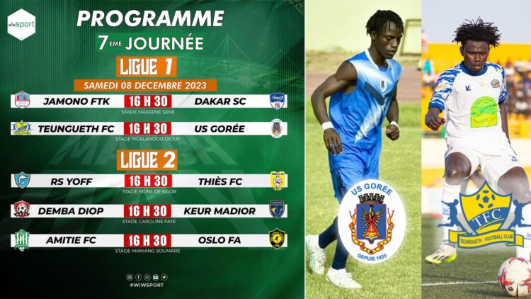 Multiplex Ligue Pro : Suivez la 7eme Journée du championnat du Sénégal en direct - wiwsport
