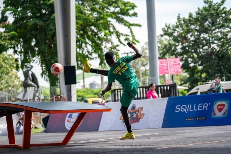 Championnats du monde de Teqball - Mame Cheikh FAM se qualifie en quart de finale, une première ! - wiwsport