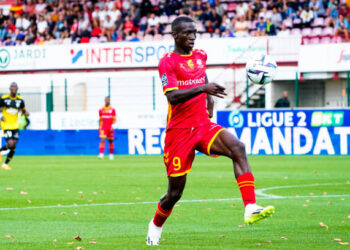 Ligue 2 : Sambou Soumano inscrit son 9e but de la saison avec Quevilly Rouen - wiwsport