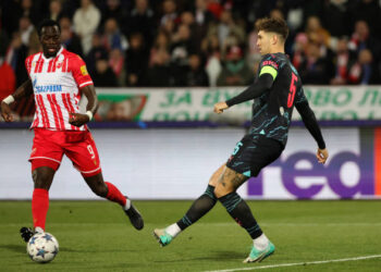 Ligue des Champions : Chérif Ndiaye et l'Etoile Rouge terminent par une défaite contre Manchester City - wiwsport