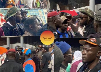 Lamb : (vidéo) Grosse altercation à l&rsquo;arène nationale entre Siteu et les policiers