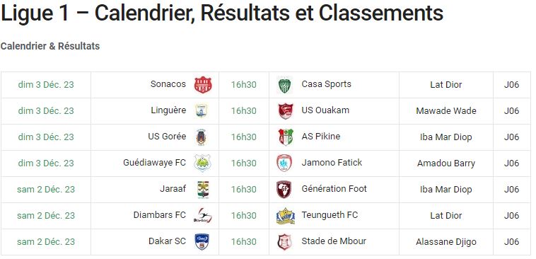 Ligue 1 - Programme (J6) : Pikine à Iba Mar Diop sans son public, un "passionnant" Génération Foot - Jaraaf - wiwsport Ligue 1 - Programme (J6) : Pikine à Iba Mar Diop sans son public, un "passionnant" Génération Foot - Jaraaf - wiwsport