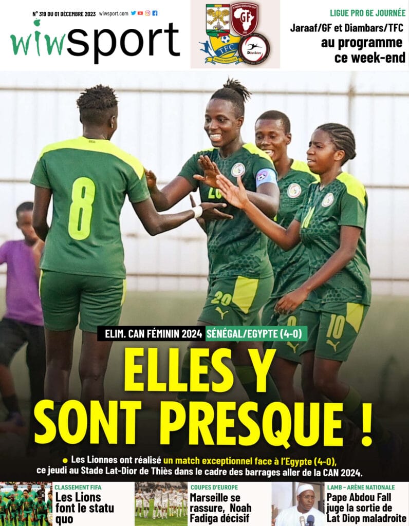 Lire le Journal wiwsport du Vendredi 1er décembre #319 - wiwsport Lire le Journal wiwsport du Vendredi 1er décembre #319 - wiwsport