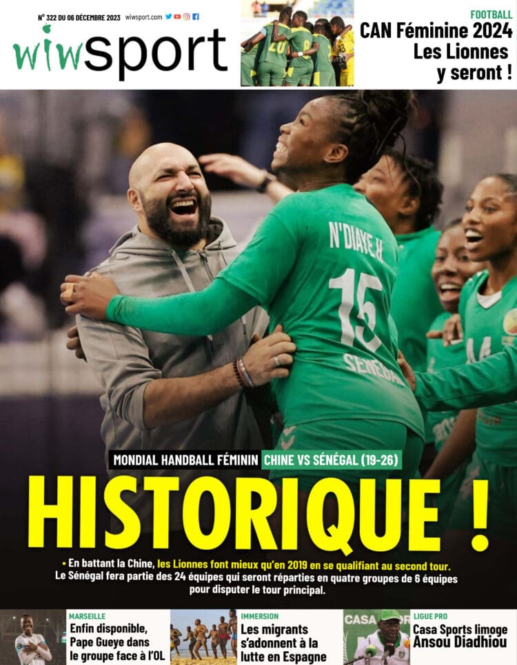 Lire le Journal wiwsport du Mercredi 6 décembre #322 - wiwsport Lire le Journal wiwsport du Mercredi 6 décembre #322 - wiwsport