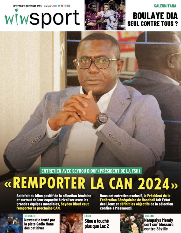 Lire le Journal wiwsport du mercredi 13 décembre #327 - wiwsport Lire le Journal wiwsport du mercredi 13 décembre #327 - wiwsport