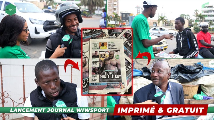 Le Journal wiwsport désormais disponible au format imprimé, GRATUIT et distribué dans Dakar ! - wiwsport