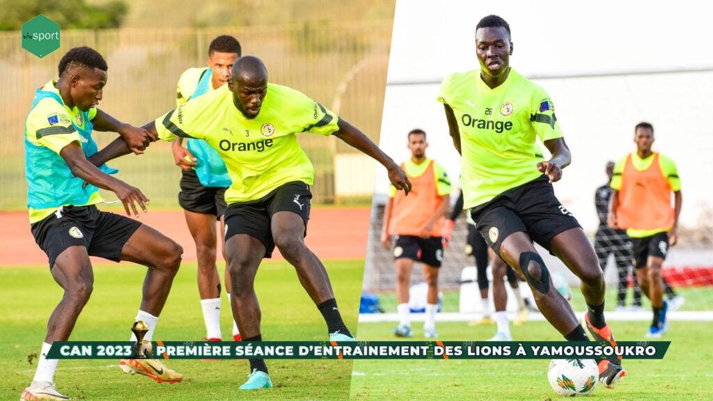 LIVE - CAN 2023 - Première séance d'entraînement des Lions à Yamoussoukro - wiwsport LIVE - CAN 2023 - Première séance d'entraînement des Lions à Yamoussoukro - wiwsport