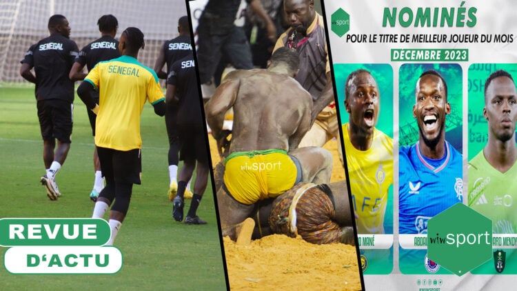 REVUE D'ACTU 04 JAN : Rassemblement des Lions, Modou Lo et Boy Niang sanctionnés, les meilleurs joueurs sénégalais du mois de décembre... - wiwsport