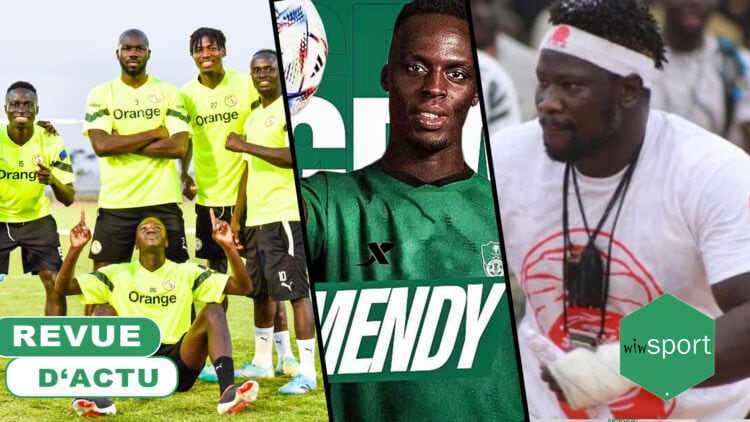 REVUE D'ACTU 05 JAN : Encore deux absents, Édouard Mendy récompensé, les Lions se livrent... - wiwsport