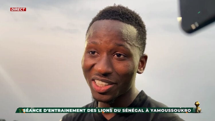 Pape Matar Sarr : « Aborder le match contre la Côte d'Ivoire avec la meilleure des façons pour passer au tour suivant » - wiwsport Pape Matar Sarr : « Aborder le match contre la Côte d'Ivoire avec la meilleure des façons pour passer au tour suivant » - wiwsport