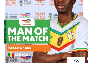CAN 2023 – Ismaila Sarr élu homme du match contre le Cameroun (3-1)