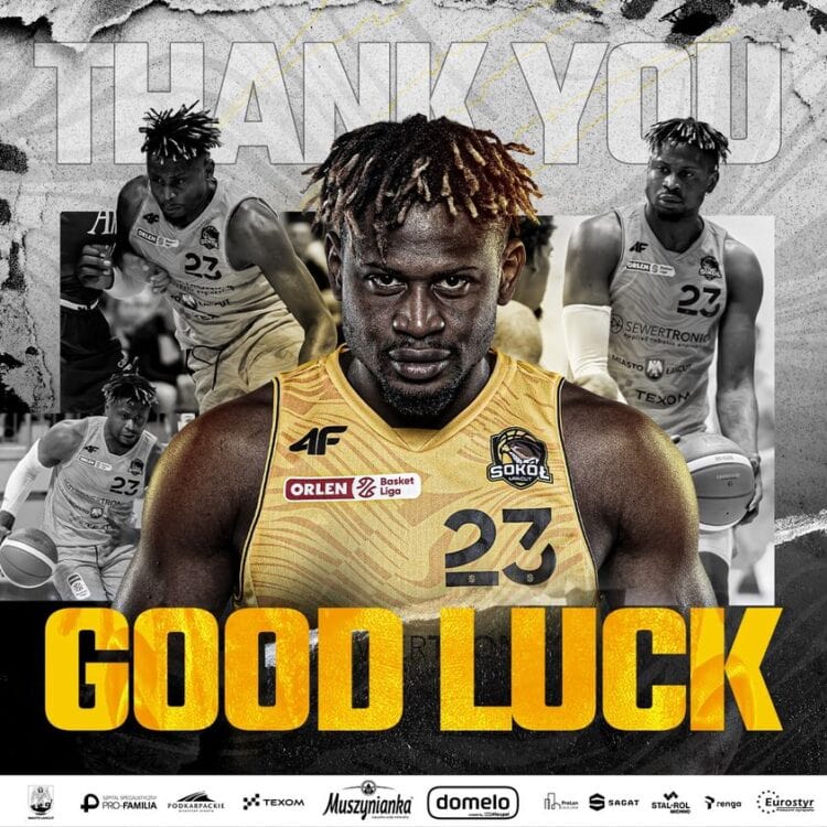 Basket - Pologne : Sokola Lancut annonce le départ de Biram Faye ! - wiwsport Basket - Pologne : Sokola Lancut annonce le départ de Biram Faye ! - wiwsport