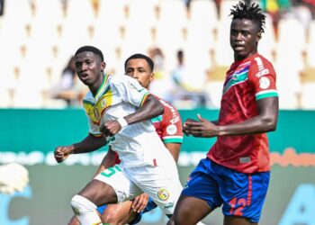 CAN 2023 - Sénégal - Gambie : Lamine Camara envoie un missile dans la cage gambienne (3-0) - wiwsport