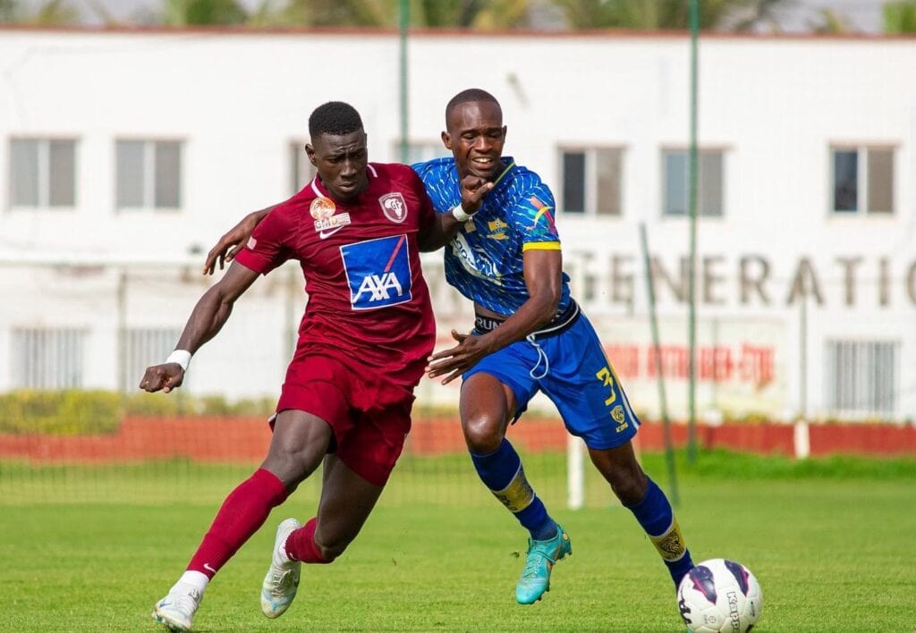 Ligue 1 : Le Teungueth FC remporte largement le derby contre Génération Foot (4-0) - wiwsport Ligue 1 : Le Teungueth FC remporte largement le derby contre Génération Foot (4-0) - wiwsport