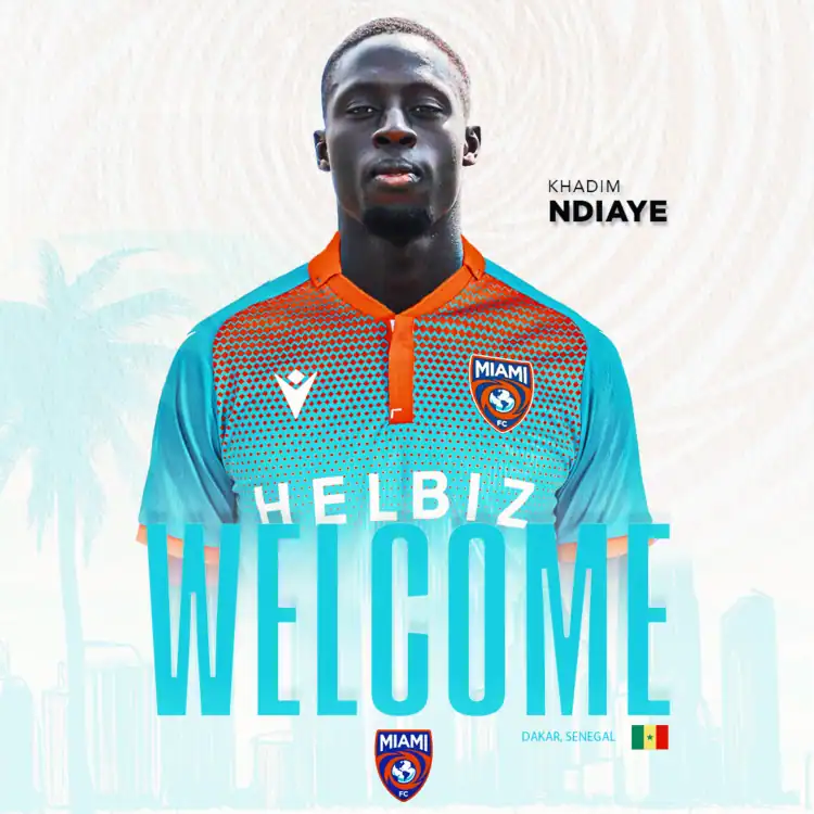 Mercato : Le jeune portier Khadim Ndiaye signe à Miami FC - wiwsport Mercato : Le jeune portier Khadim Ndiaye signe à Miami FC - wiwsport