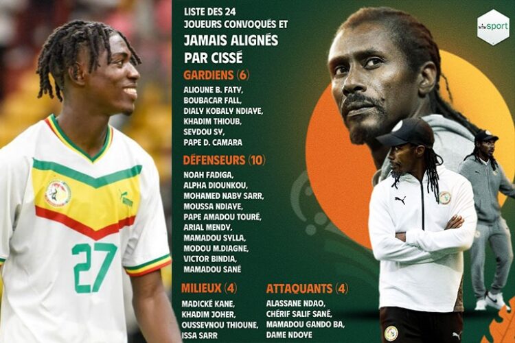 Équipe nationale : Niakhaté Ndiaye a quitté la longue liste des joueurs convoqués et jamais alignés par Cissé - wiwsport