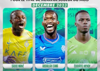 Sadio Mané, Abdallah Sima, Edouard Mendy : Votez pour le meilleur joueur #wiwsport du mois de Décembre 2023 - wiwsport