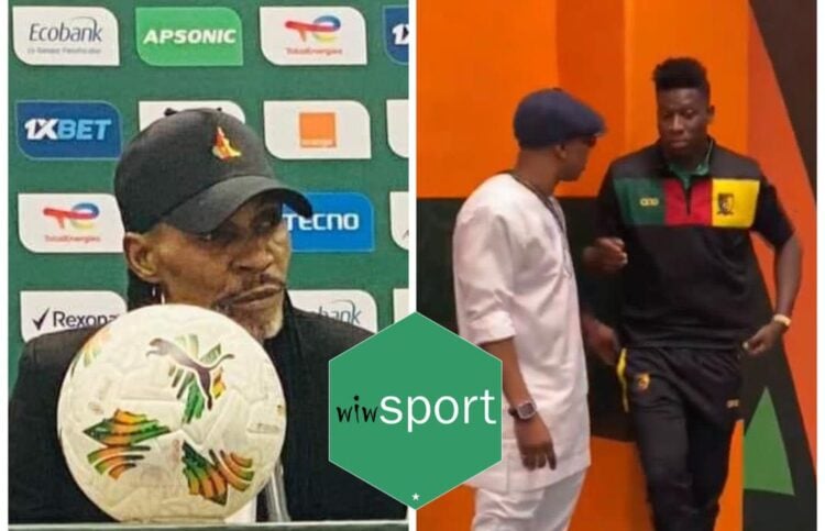 CAN 2023 – Prochain match face au Sénégal, l'affaire André Onana, Song calme le jeu ! - wiwsport CAN 2023 – Prochain match face au Sénégal, l'affaire André Onana, Song calme le jeu ! - wiwsport