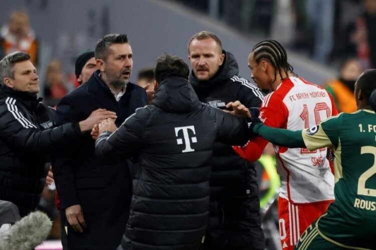 Bundesliga : Leroy Sané giflé par l'entraîneur de l'Union Berlin - wiwsport Bundesliga : Leroy Sané giflé par l'entraîneur de l'Union Berlin - wiwsport