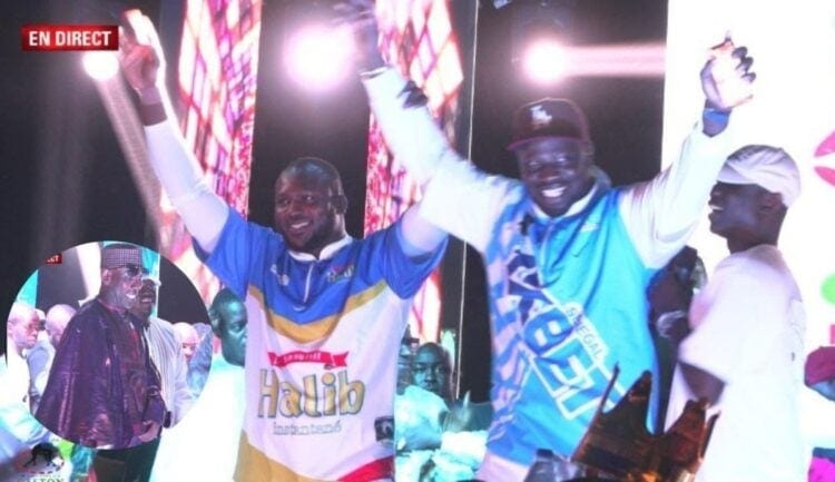 Lamb : Le Roi des Arènes couvre de cadeaux Boy Niang et son épouse - wiwsport Lamb : Le Roi des Arènes couvre de cadeaux Boy Niang et son épouse - wiwsport