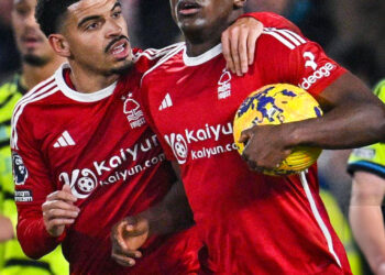 Premier League : Le NigérianTaiwo Awoniyi buteur face à Arsenal - wiwsport