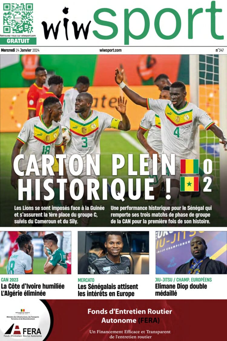 Lire le Journal wiwsport du mercredi 24 janvier #347 - wiwsport Lire le Journal wiwsport du mercredi 24 janvier #347 - wiwsport