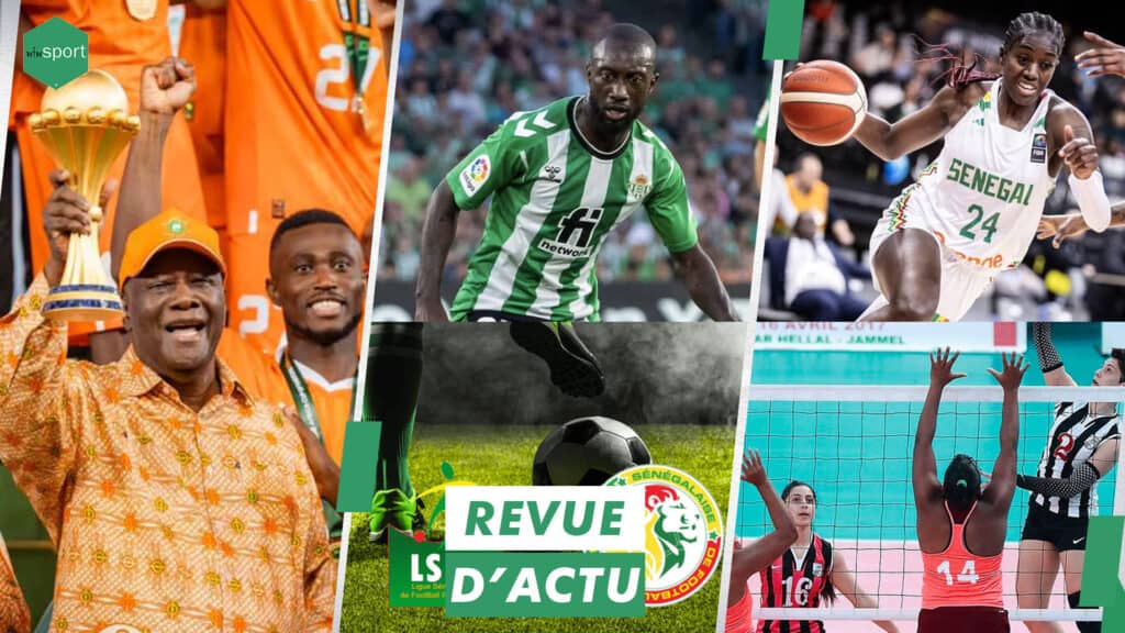 REVUE DU 14 FEV : Les champions d'Afrique récompensés, Sabaly de retour, Ligue Pro les compétitions reprennent, 5e édition supercoupe volley-ball, Yacine Diop... - wiwsport REVUE DU 14 FEV : Les champions d'Afrique récompensés, Sabaly de retour, Ligue Pro les compétitions reprennent, 5e édition supercoupe volley-ball, Yacine Diop... - wiwsport
