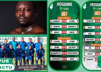 REVUE DU 23 FEV : Zarco parti pour être meilleur lutteur 2022-2023, Génération Foot s&rsquo;arrête en quart Finale, Programme L1 et L2 ….