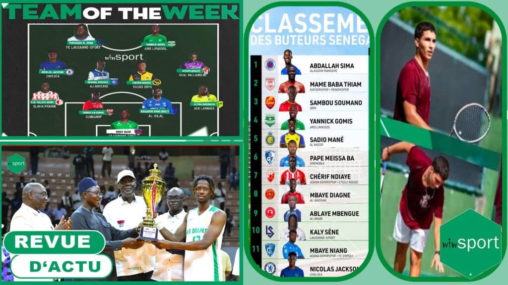 Revue d'actu du 20 février : TOTW, Classement meilleurs buteurs sénégalais, Coupe Saint-Michel 2024... - wiwsport
