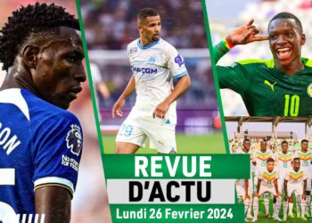 REVUE DU 26 FEV : Les prochains adversaires du Sénégal connus, Amara Diouf et Fallou Diouf intègrent les U20, résultats des Lions, Ligue pro sénégalaise …