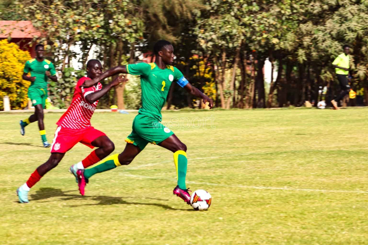 Tout en images : Equipe Nationale U20 - Sonacos dos à dos (0-0) - wiwsport