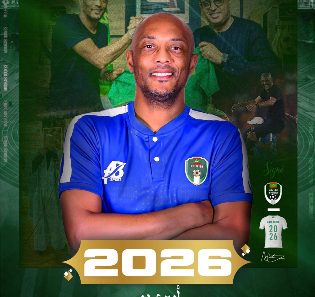 Amir Abdou prolonge son aventure avec la Mauritanie jusqu'en 2026 - wiwsport Amir Abdou prolonge son aventure avec la Mauritanie jusqu'en 2026 - wiwsport