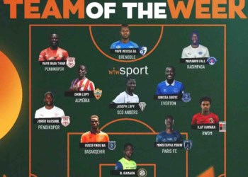 L'équipe type des Sénégalais de la semaine : Ousseynou Ba impérial, Idrissa Gueye énergique, Joseph Lopy omniprésent... - wiwsport