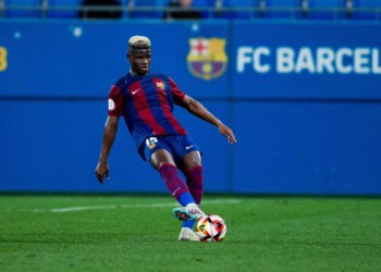 Primera RFEF : Mikayil Faye marque son premier but avec le Barça Atlètic... et sort sur blessure - wiwsport