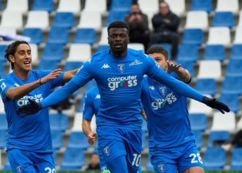 Serie A : Mbaye Niang de nouveau buteur, Empoli arrache la victoire contre Sassuolo
