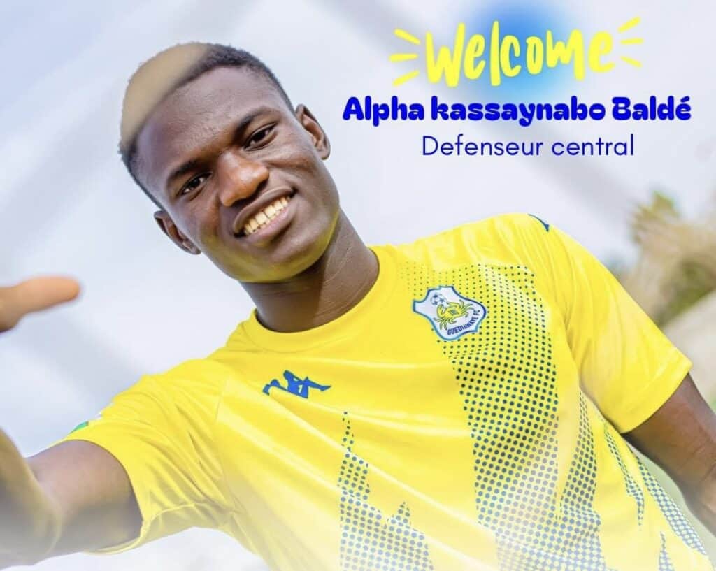Ligue Pro : Le défenseur Alpha Kassaynabo Baldé débarque à Guédiawaye FC - wiwsport Ligue Pro : Le défenseur Alpha Kassaynabo Baldé débarque à Guédiawaye FC - wiwsport
