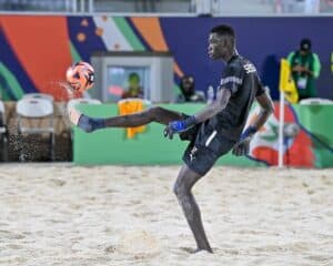 Mondial Beach Soccer - Les Lions se sont entraînés dans le stade de la compétition sans Al Seyni Ndiaye sur le banc ! - wiwsport