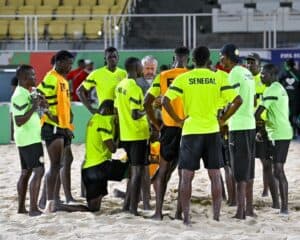 Mondial Beach Soccer - Les Lions se sont entraînés dans le stade de la compétition sans Al Seyni Ndiaye sur le banc ! - wiwsport