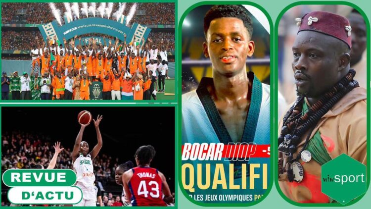 REVUE DU 12 FEV : Immortelle Côte d'Ivoire, JO Paris 2024, TQO 2024, Zarco tient le buzz actuellement ... - wiwsport