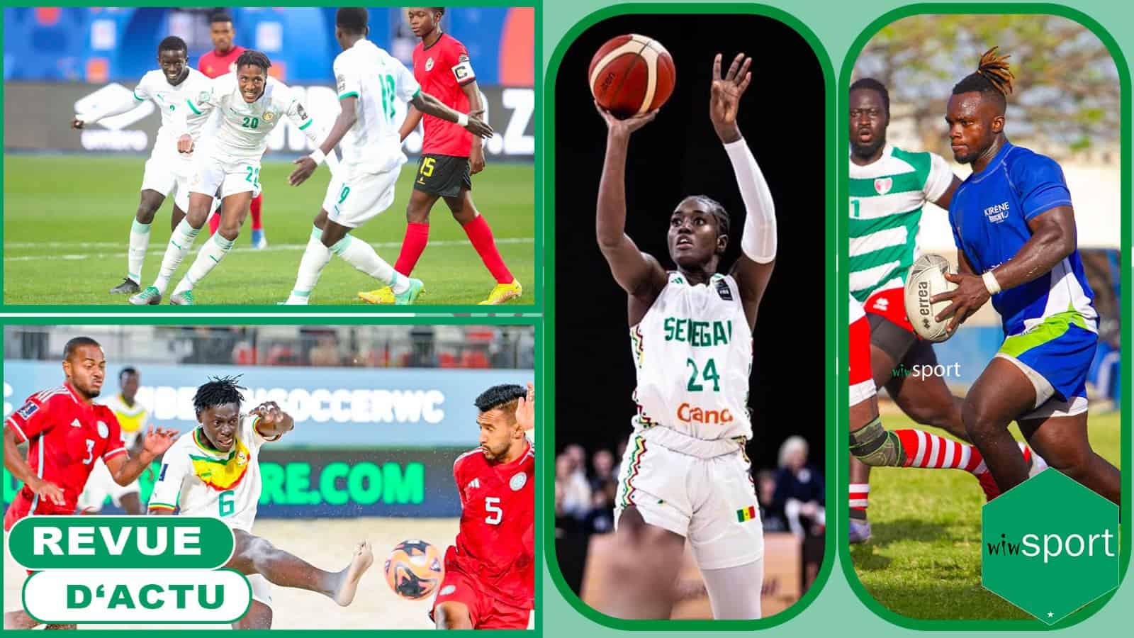 REVUE DU 19 FEV : Échos de la Tanière, les Lionnes du basket gagnent 6 places au classement FIBA, ASFA rugby champion du Sénégal 7's Élite .... - wiwsport REVUE DU 19 FEV : Échos de la Tanière, les Lionnes du basket gagnent 6 places au classement FIBA, ASFA rugby champion du Sénégal 7's Élite .... - wiwsport