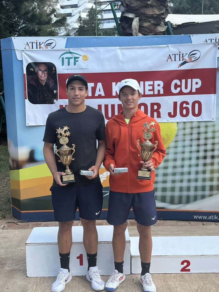 Tennis - ITF J60 Antalya (Turquie) : Le Sénégalais, Zoheir Fardoun vainqueur en doubles avec Tazabékov - wiwsport Tennis - ITF J60 Antalya (Turquie) : Le Sénégalais, Zoheir Fardoun vainqueur en doubles avec Tazabékov - wiwsport