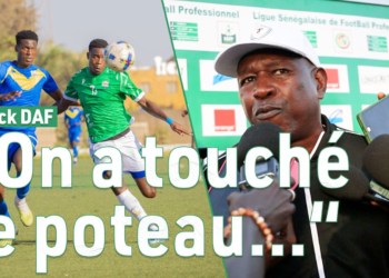 Malick Daf (Jaraaf) : « On a touché le poteau et la barre transversale plusieurs fois, mais c’est le football »