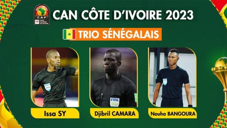 CAN 2023 - Nigeria vs Angola : Le trio arbitral sénégalais désigné - wiwsport