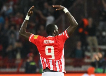 D1 Serbie : Chérif Ndiaye marque son deuxième but avec l'Etoile Rouge - wiwsport