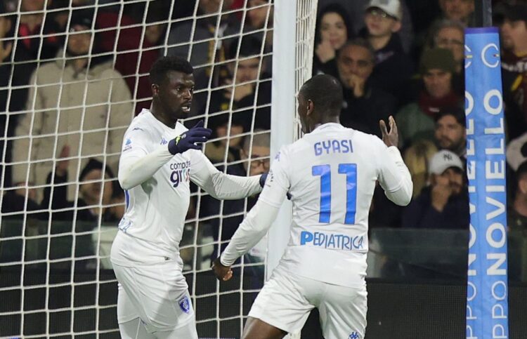 Serie A : Buteur puis passeur décisif, Mbaye Niang fait gagner Empoli contre la Salernitana - wiwsport Serie A : Buteur puis passeur décisif, Mbaye Niang fait gagner Empoli contre la Salernitana - wiwsport
