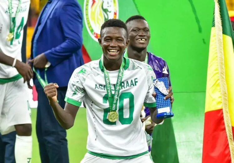 Jaraaf : Mouhamed Wellé, héros de la finale de la Coupe du Sénégal 2023, n’a pas encore disputé la moindre minute cette saison avec l’équipe dirigée par Malick Daf - wiwsport Jaraaf : Mouhamed Wellé, héros de la finale de la Coupe du Sénégal 2023, n’a pas encore disputé la moindre minute cette saison avec l’équipe dirigée par Malick Daf - wiwsport