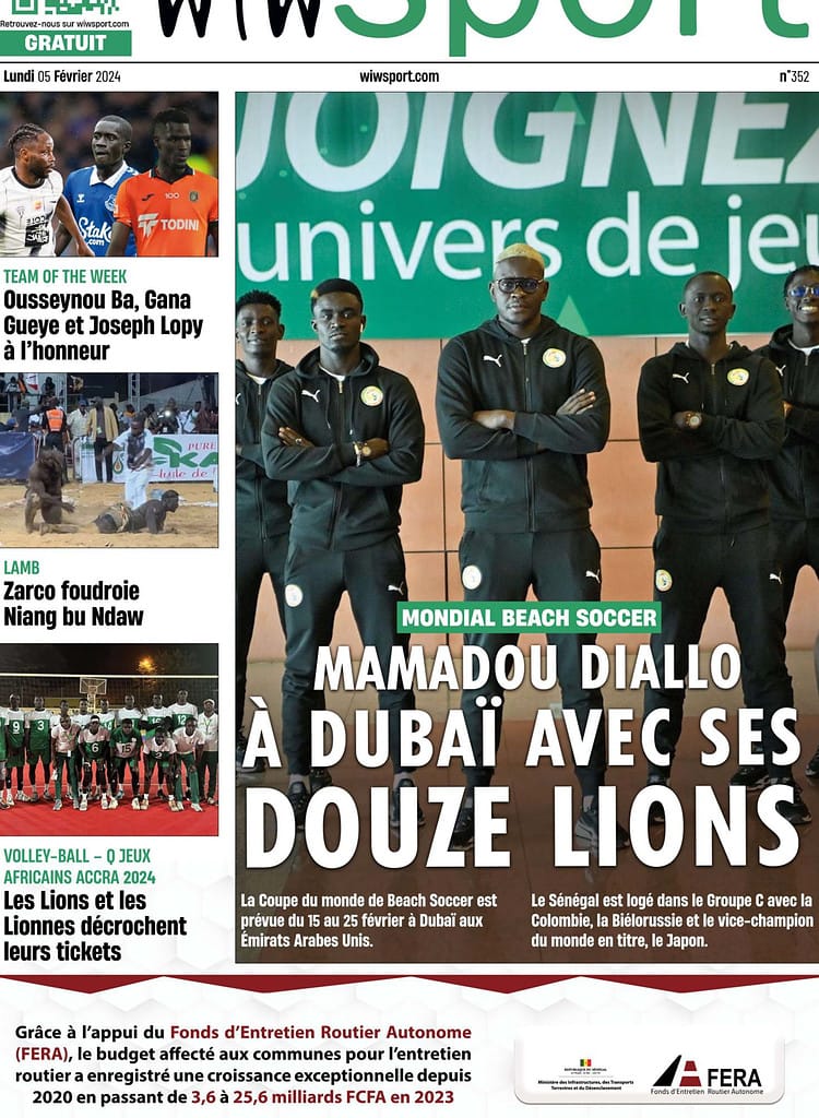 Lire le Journal wiwsport du lundi 5 février #352 - wiwsport